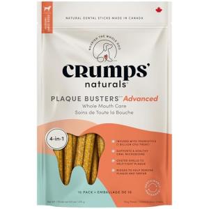 Crumps Naturals Plaque Busters Dental Sticks 9.5oz