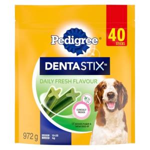 PEDIGREE DENTASTIX Fresh Flavor Dog Treats 40 Sticks