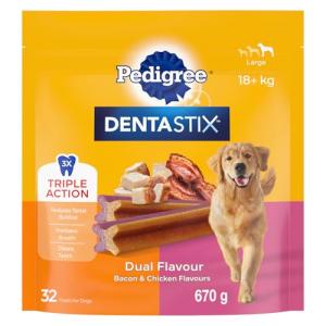 PEDIGREE DENTASTIX Bacon & Chicken Dog Treats