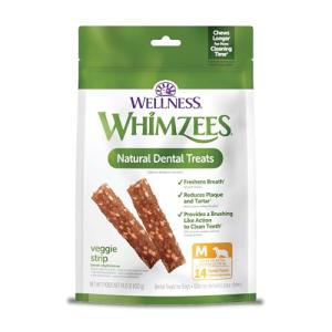 WHIMZEES 14 Count Grain-Free Veggie Dog Treats