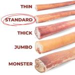 Bully Bunches Odour-Free Beef Bully Sticks for Dogs