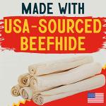 Rawhide Dog Bones for Medium & Large Breeds