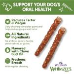 WHIMZEES Grain-Free Veggie Sausage Dog Treats 28ct