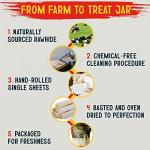 Rawhide Dog Bones for Medium & Large Breeds