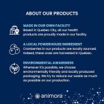 Animora Cranberry Dental Sticks for Large Dogs