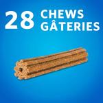 Daily Dental Dog Treats for Mini & Large Breeds