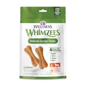 WHIMZEES Grain Free Dental Dog Treats - Rice Bones