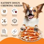 Chicken Wrapped Dog Chews for Fresh Breath