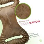 Benebone Large Durable Chew Toy with Real Bacon