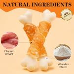 Chicken Wrapped Dog Chews for Fresh Breath