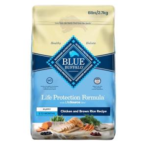 Blue Buffalo Puppy Dog Food with Chicken & Rice