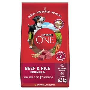Purina ONE Beef & Rice Dry Dog Food 6.8 kg