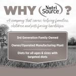 NutriSource Grain-Free Turkey Senior Dog Food 5lb