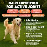 OKKÖBI Dog Collagen Chews - Joint & Skin Support