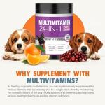 24-in-1 Chewable Dog Vitamins and Supplements