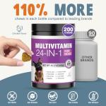 24-in-1 Chewable Dog Vitamins and Supplements