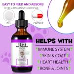 15-in-1 Cat Multivitamin Drops for Overall Health