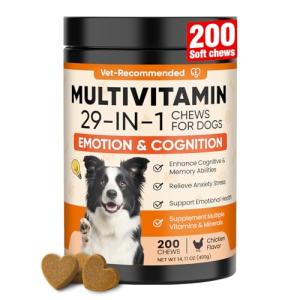 29-in-1 Dog Multivitamins for Brain and Health