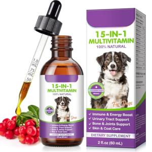 15 in 1 Dog Multivitamin Liquid Drops