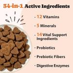 34-in-1 Dog Multivitamin Soft Chews for Health