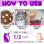 15-in-1 Liquid Cat Multivitamins for Overall Health