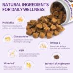 40 in 1 Chewable Dog Vitamins for Health