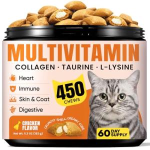 Cat Vitamin Treats for Health and Wellness