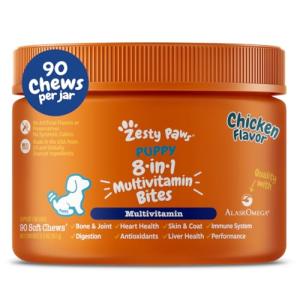 Zesty Paws Chewable Dog Multivitamin for Health