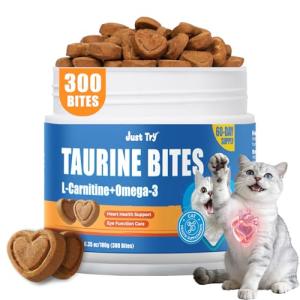 Cat Taurine Bites with Omega 3 & Vitamins