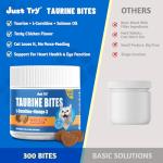 Cat Taurine Bites with Omega 3 & Vitamins