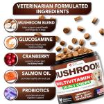 Turkey Tail Mushroom Chews for Dogs - 170 Count