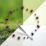 Junfamilee 2 in 1 Tick Removal Tool for Pets