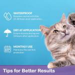 Waterproof Flea and Tick Treatment for Large Cats