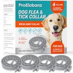 Dog Flea and Tick Prevention Collars - Adjustable Options