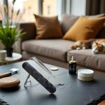 Silver 2-in-1 Tick Removal Tool for Pets