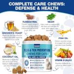 Natural Flea and Tick Chews for Cats