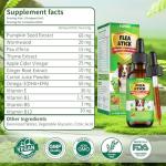 Natural Flea and Tick Drops for Dogs - 2 Pack