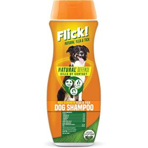 Flick! Max Strength Natural Flea Shampoo for Dogs