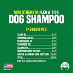 Flick! Max Strength Natural Flea Shampoo for Dogs