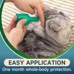 VICSOM 6-Month Flea & Tick Treatment for Cats