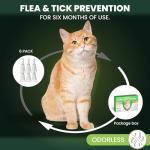 TriOak Flea and Tick Prevention for Cats