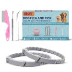 Natural Flea and Tick Collar for Dogs (2 Pack)