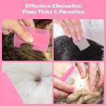 6-Pack Flea Comb Set for Dogs and Cats