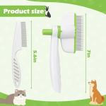 XANGNIER Self-Cleaning Rotatable Flea Comb Set