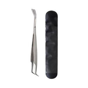 Silver 2-in-1 Tick Removal Tool for Pets