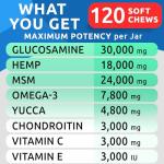 Hemp Joint Supplement for Dog Mobility Support