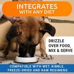 BARK&SPARK Liquid Glucosamine Joint Supplement for Dogs