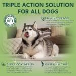 Bacon Flavor Dog Collagen for Joint & Coat Care