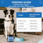 Hip & Joint Soft Chews for Dogs 120ct