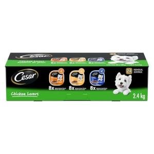 Cesar Chicken Lovers Wet Dog Food Variety Pack